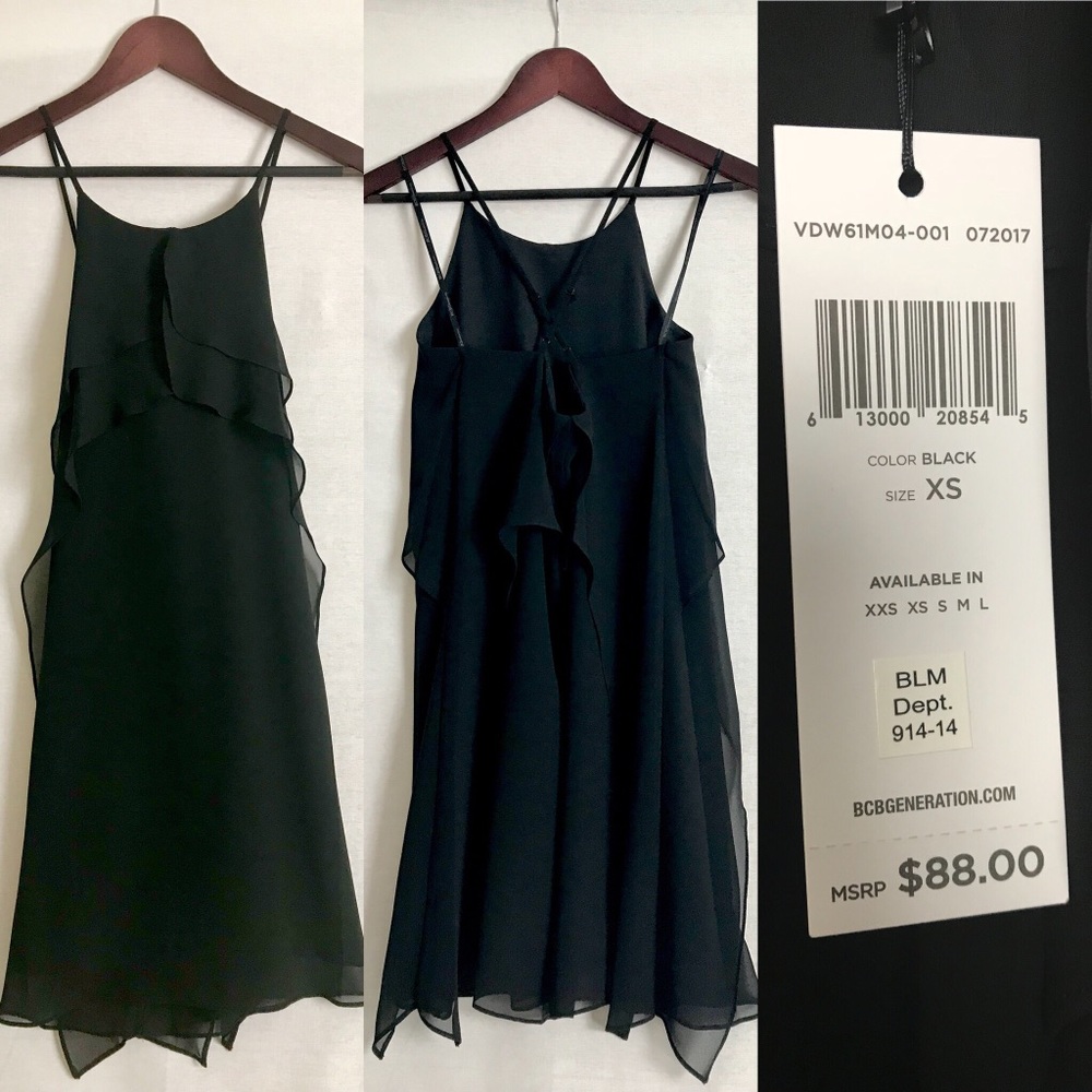BCBG Black Flowy Dress
